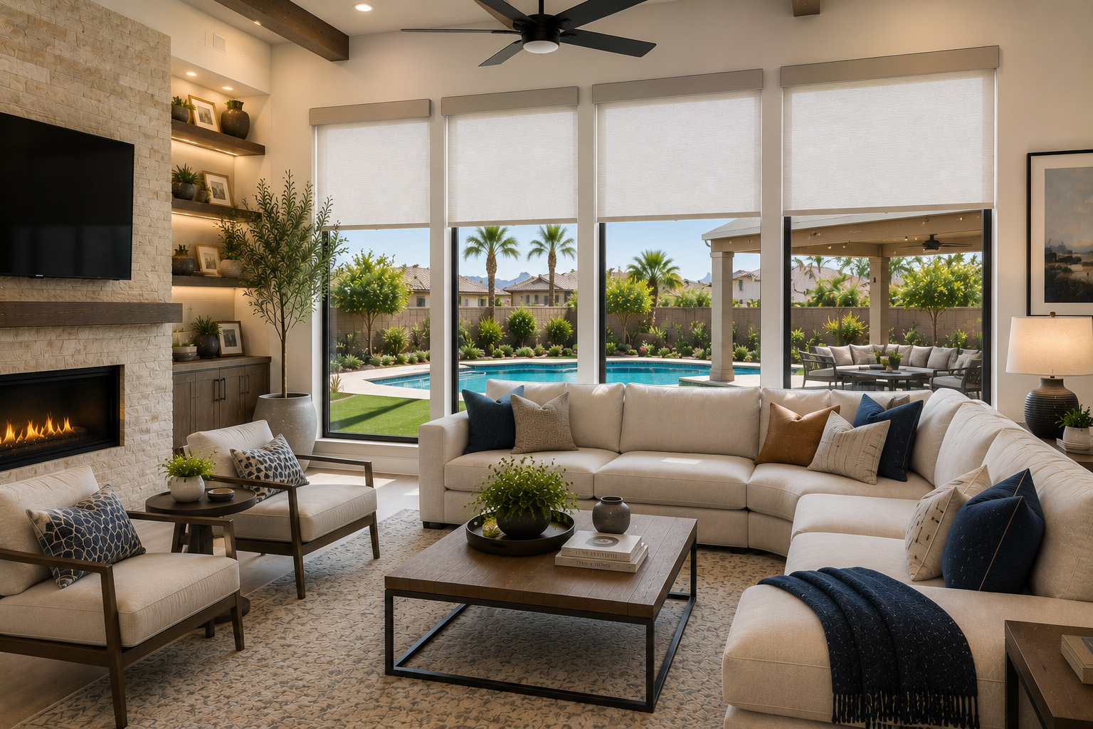 Window Treatments Roller Shades in Chandler AZ
